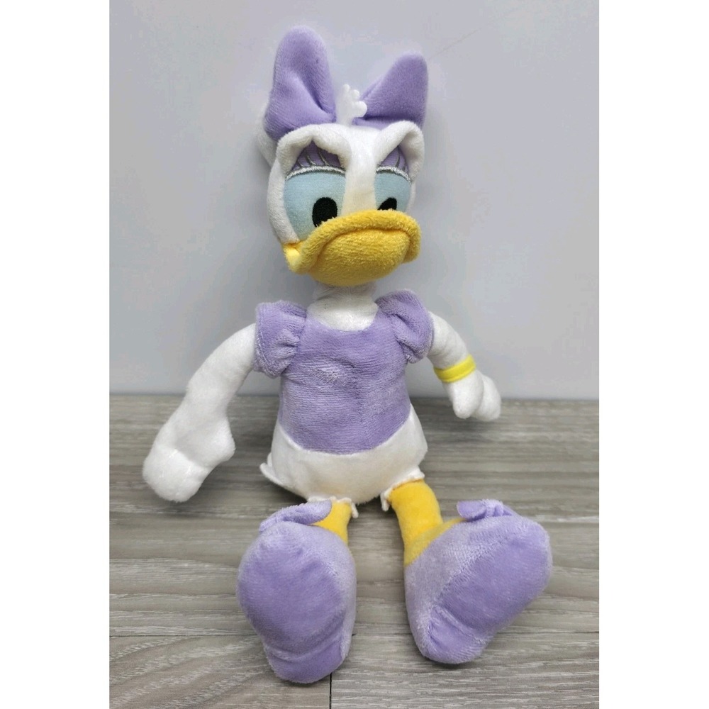 Disney Daisy Duck Plush 10 1/2"‎ Doll - Stuffed